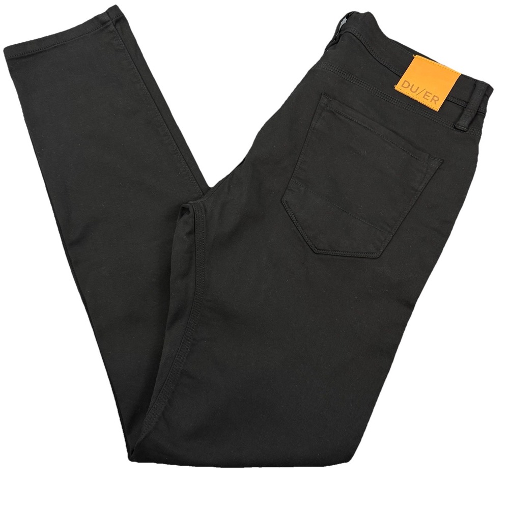 DU/ER N2X Mens Slim Fit Performance Tech pants BLACK - 34 x 34 Like New